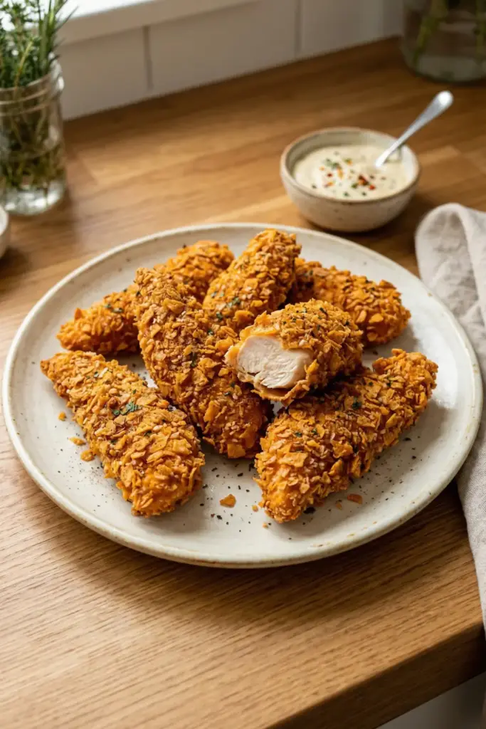 Sweet Potato Coated Fingers