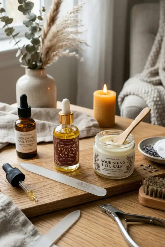 The At-Home Manicure and Pedicure Station