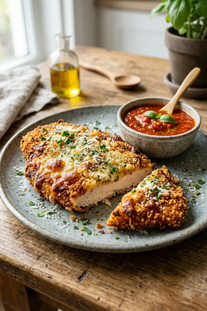 The Cheesy Parmesan Panko