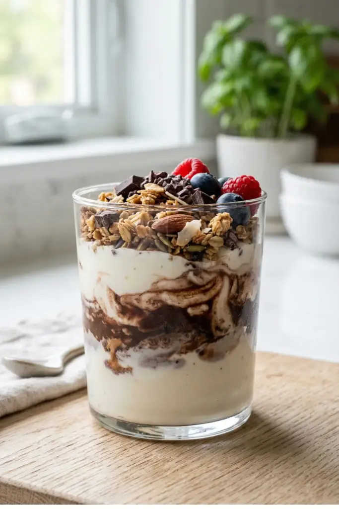 The Chocolate Yogurt Parfait