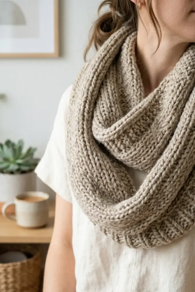 The Chunky Infinity Scarf