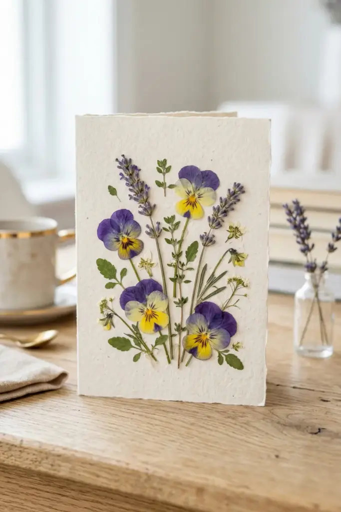 The Classic Pressed Flower Masterpiece