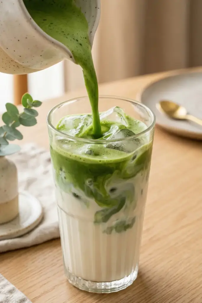 The Creamy Iced Matcha