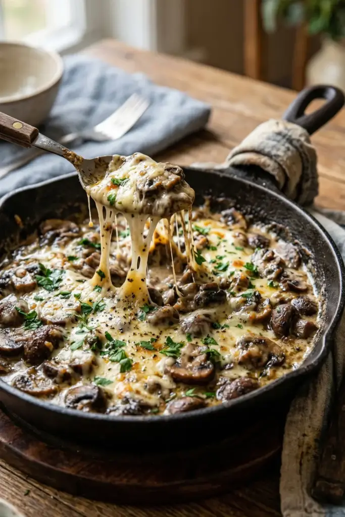 The Creamy Mushroom Swiss