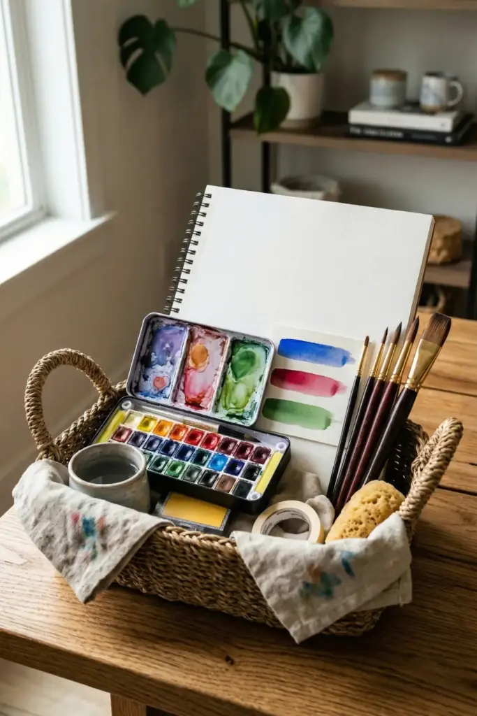 The "Creative Soul" Art Supply Stash