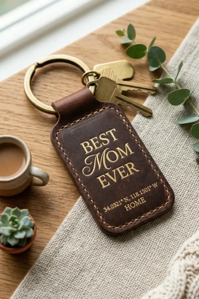 The Custom Leather Keychain