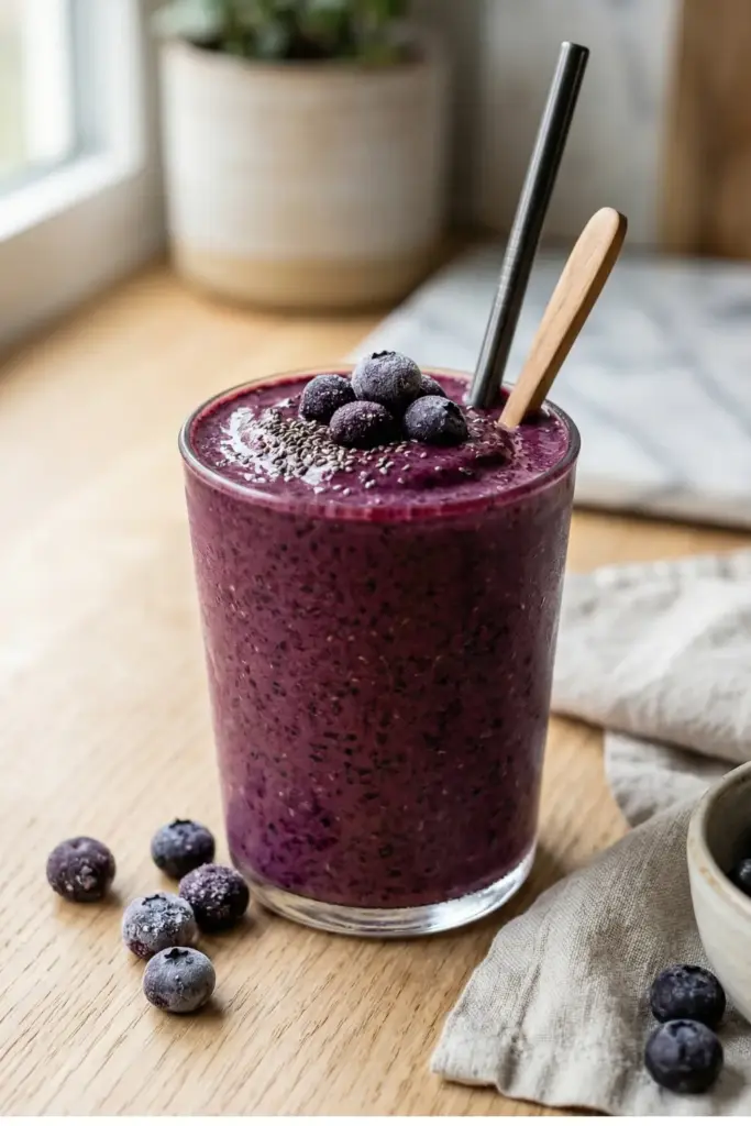 The "Deep Purple" Wild Blueberry