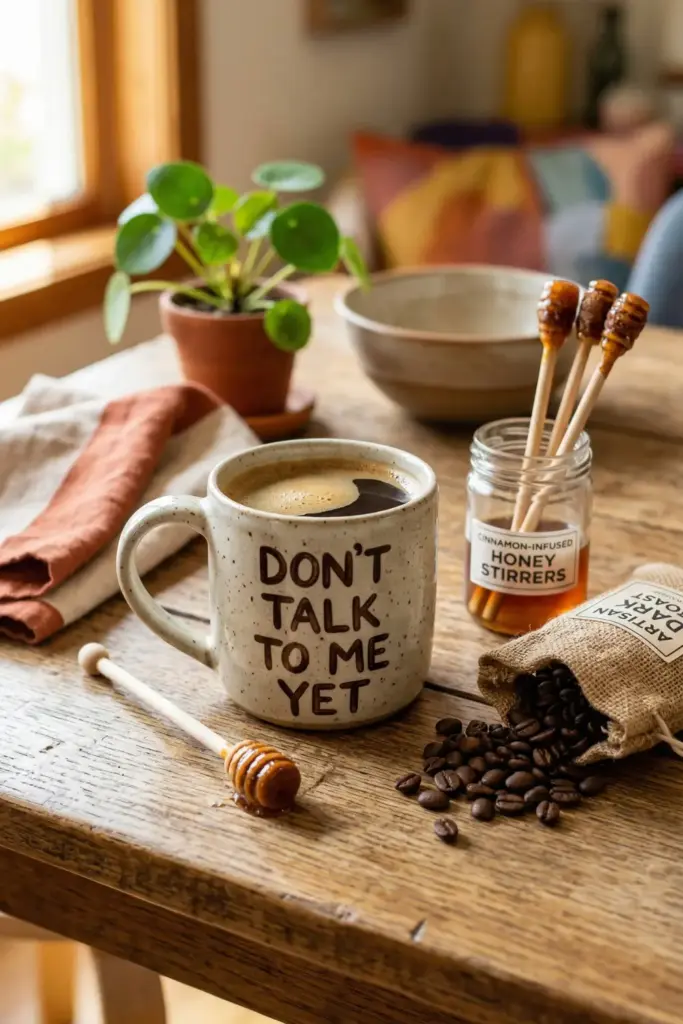 The "Don't Talk to Me Yet" Coffee Kit