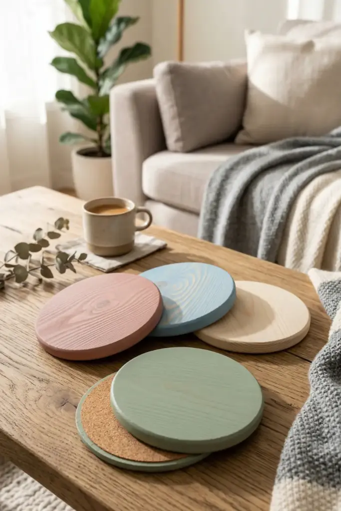 The "Hands of Time" Wooden Rounds