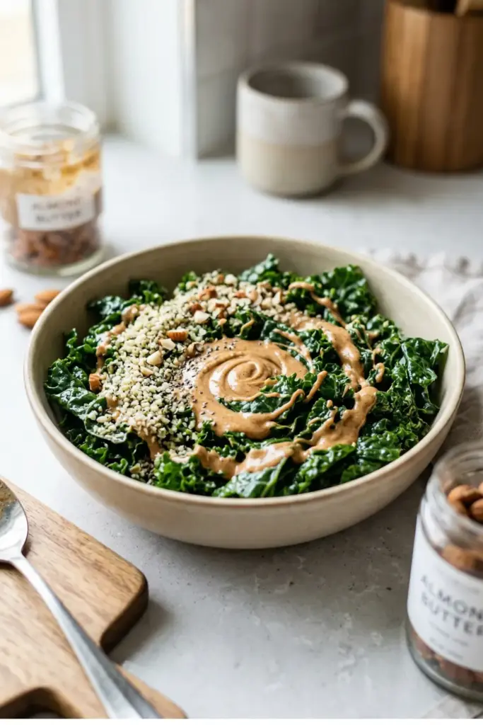 The Kale and Almond Butter Builder