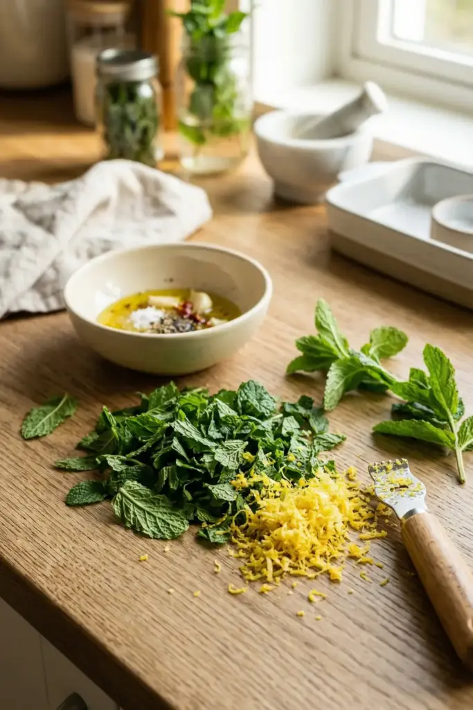 The Mint and Lemon Refresher