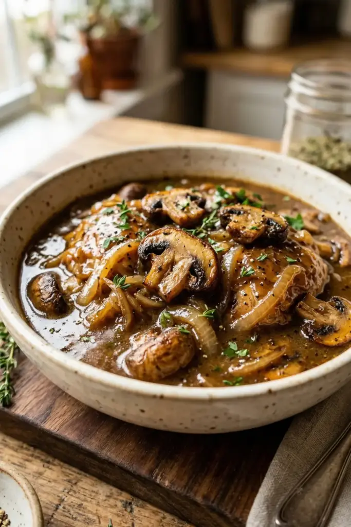 The Mushroom and Onion Twist