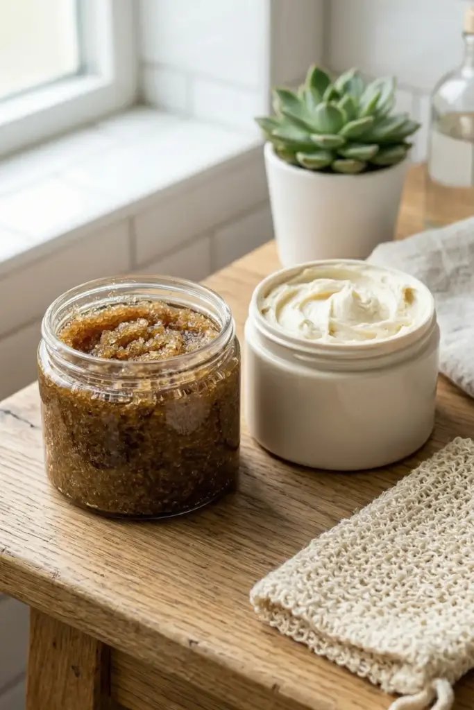 The Organic Body Scrub and Butter Duo