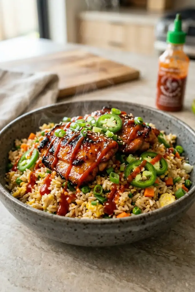 The Spicy Sriracha Kick