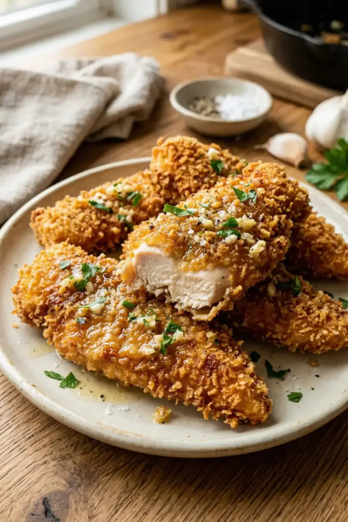 The Spicy Sriracha Panko Kick