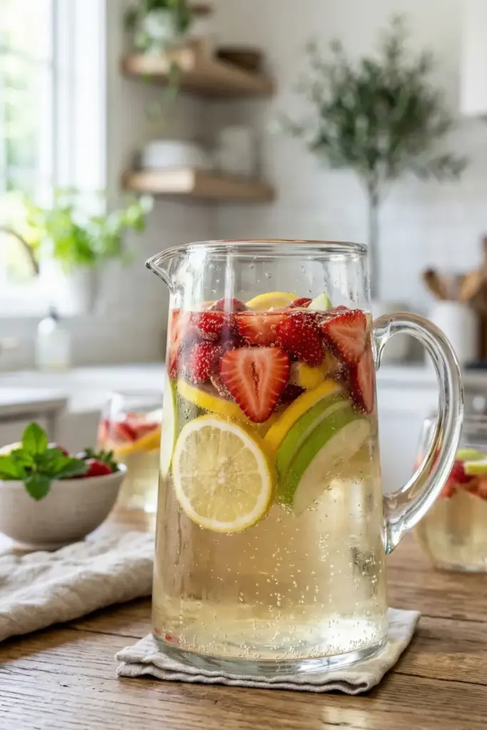The White Wine Fruit Pitcher