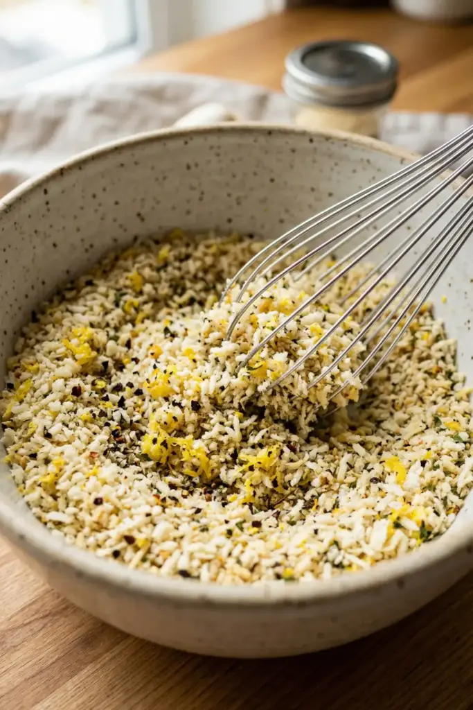 The Zesty Lemon Pepper Panko