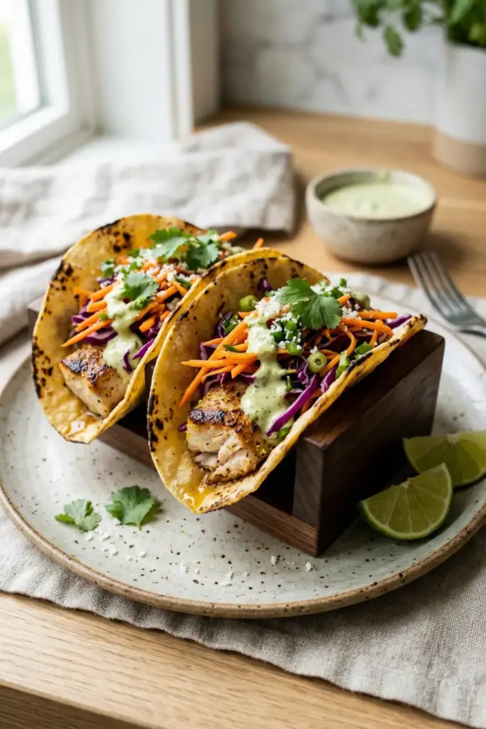 Zesty Lime Mahi-Mahi Tacos