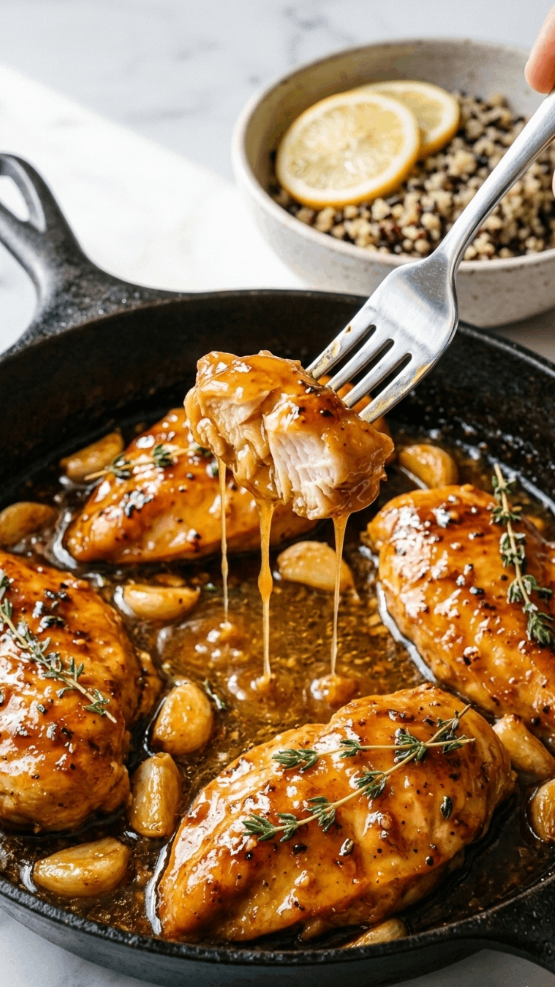 Easy Boneless Skinless Chicken Breast – Honey Garlic Recipes 📝 Pinterest Description (with hashtags integrate
