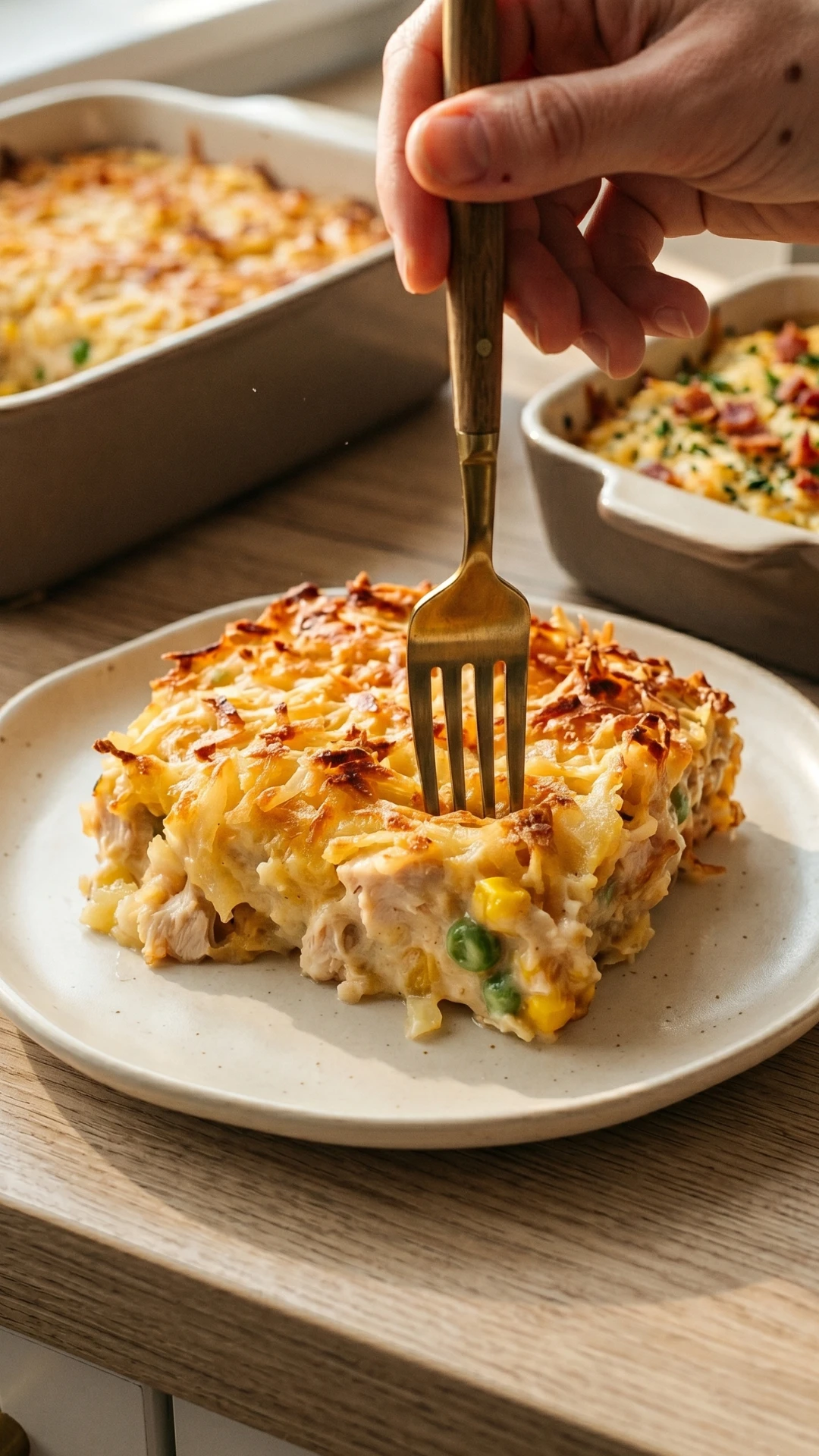 Easy Chicken Hashbrown Casserole – Recipes