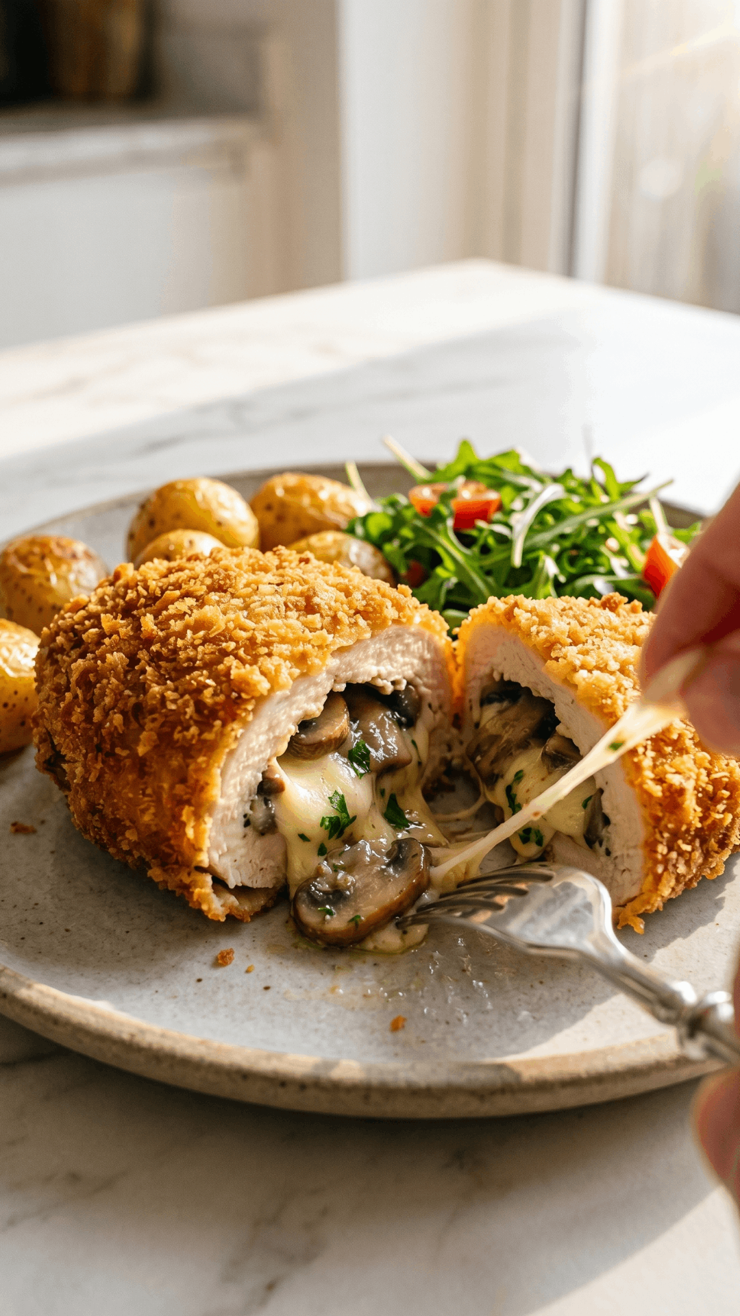Easy Fried Stuffed Chicken Breast – Recipes