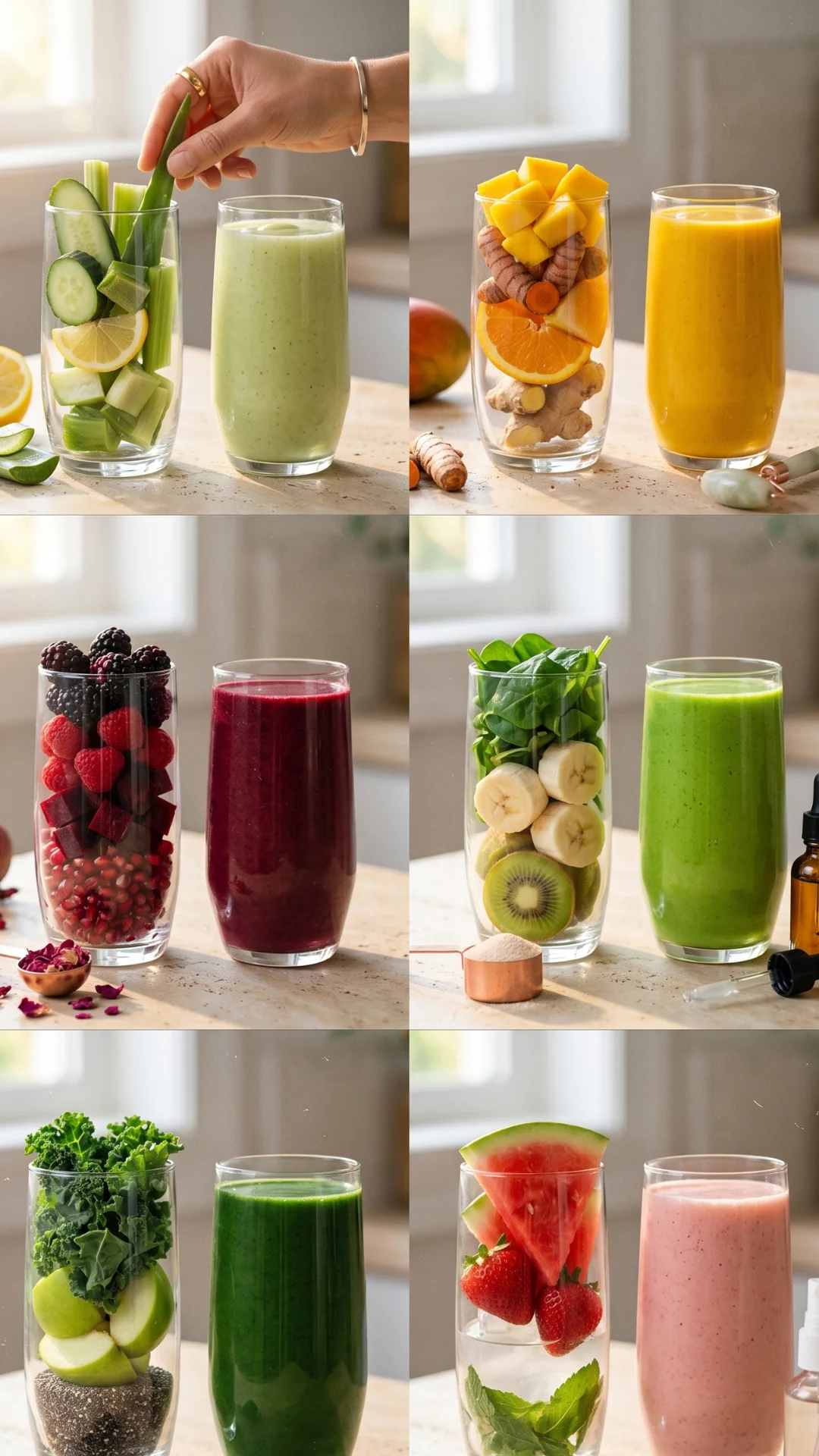 Healthy Skin‑Clearing and Glowing – Smoothie Recipes