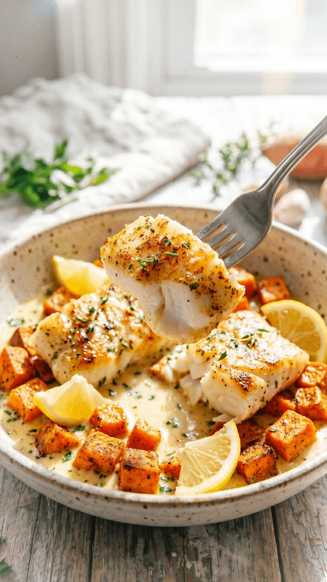 Healthy White Fish & Sweet Potato – Recipe Ideas
