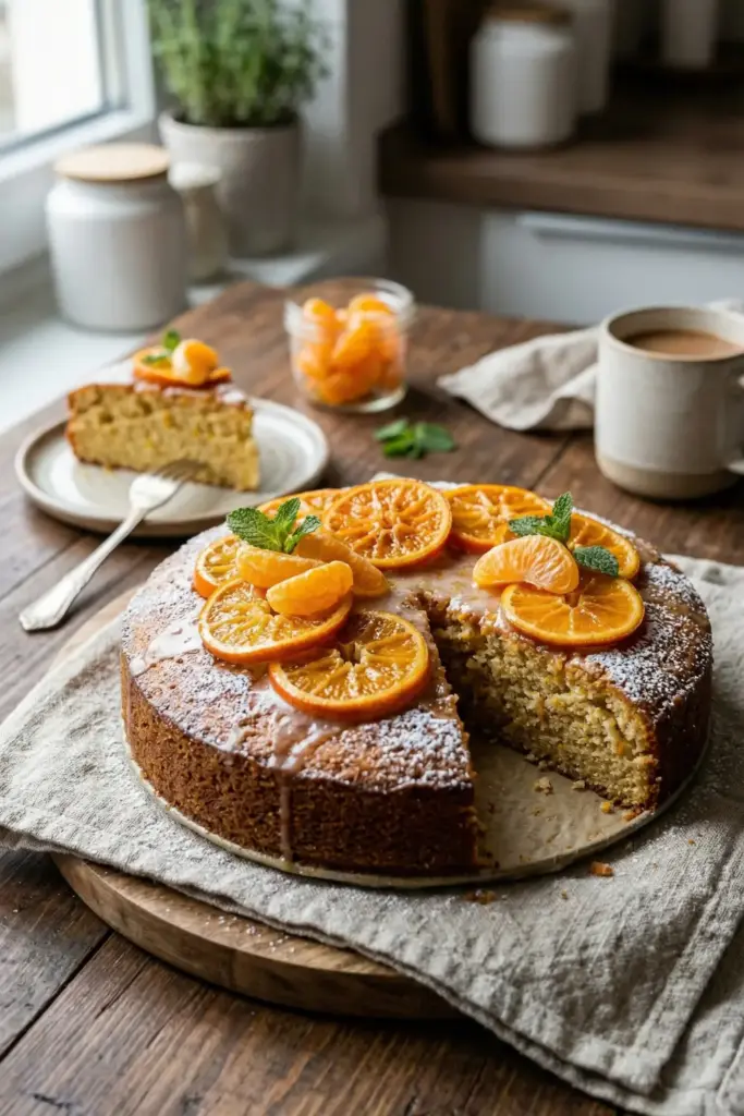 Almond Flour Clementine Cake