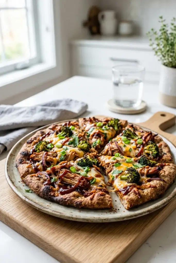 BBQ Flatbread Pizza