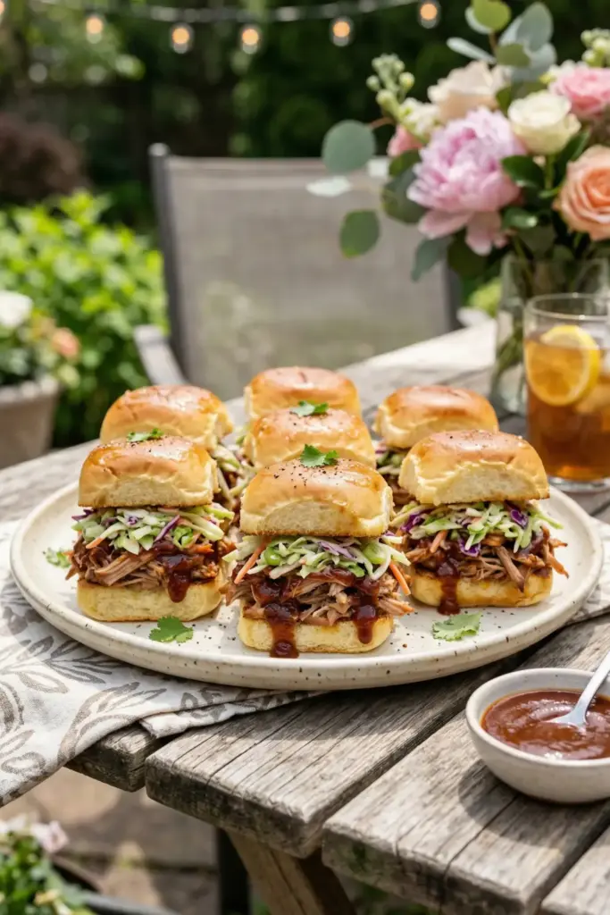 BBQ Pulled Pork Sliders