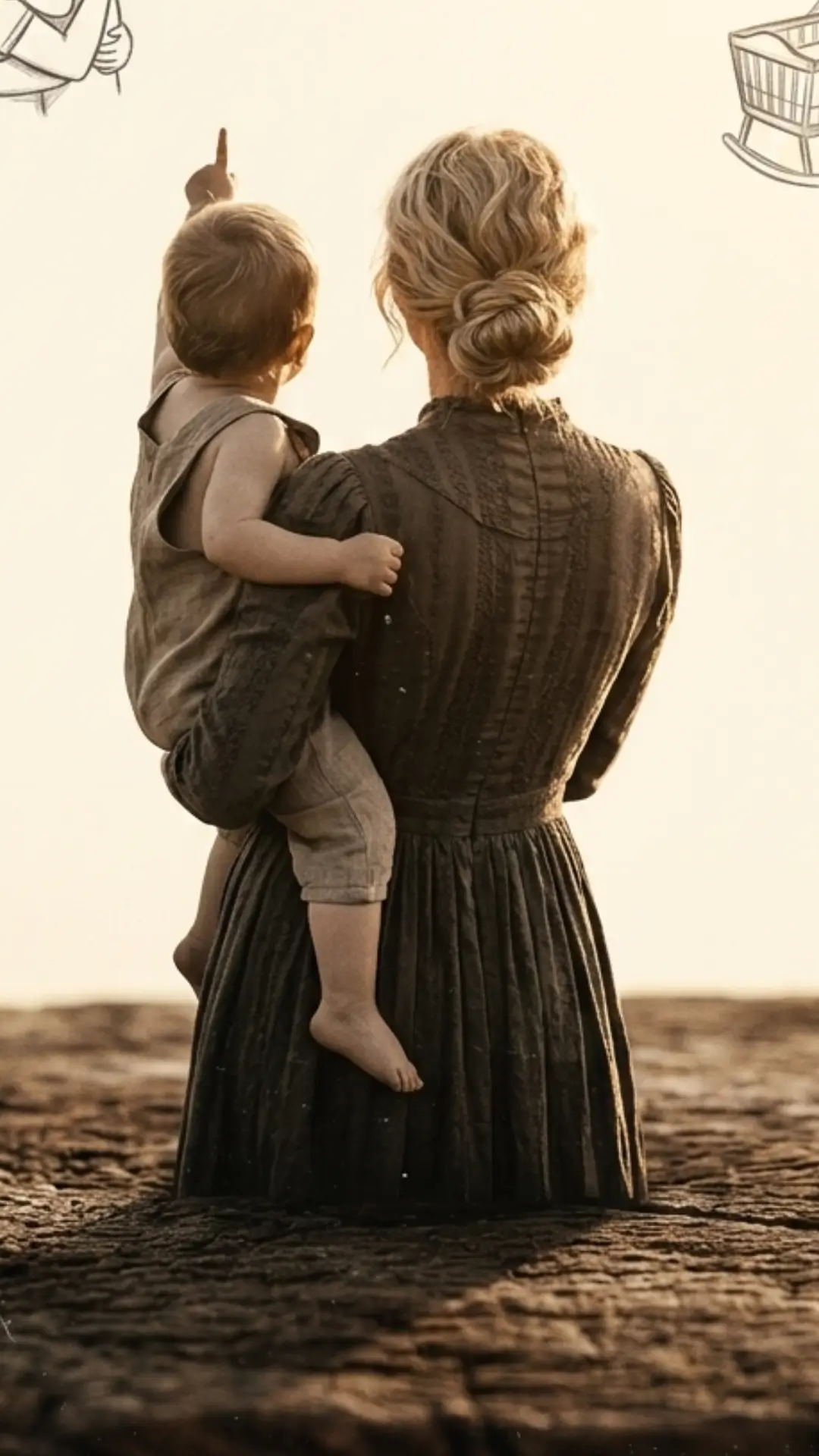 Best Mother's Day Mother & Child Sketch Ideas - Easy & Heartwarming Drawings