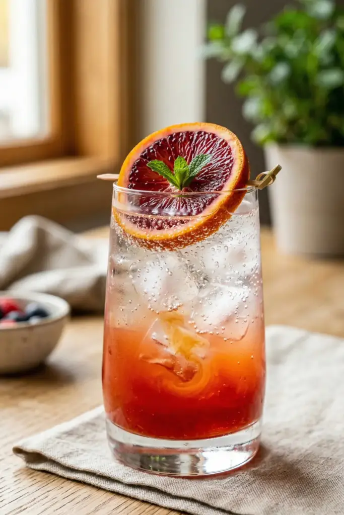 Blood Orange "Sanguina" Mocktail