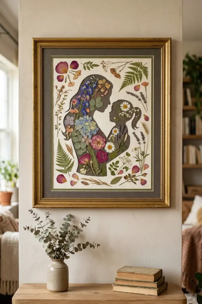 Botanical "Pressing" Digital Art