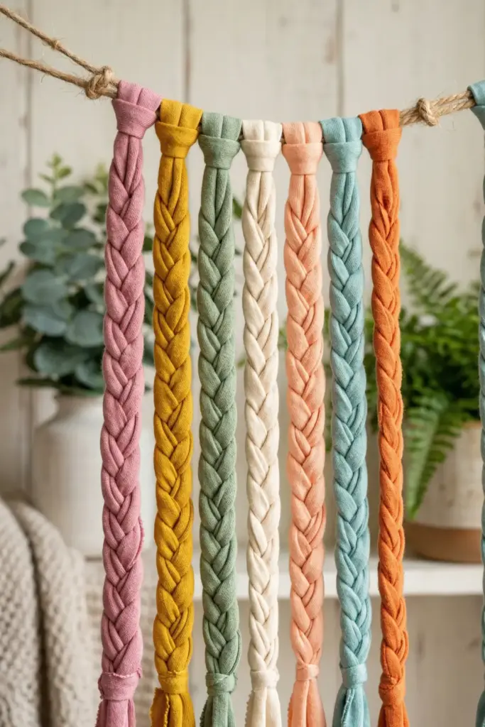 Braided Jersey Strips