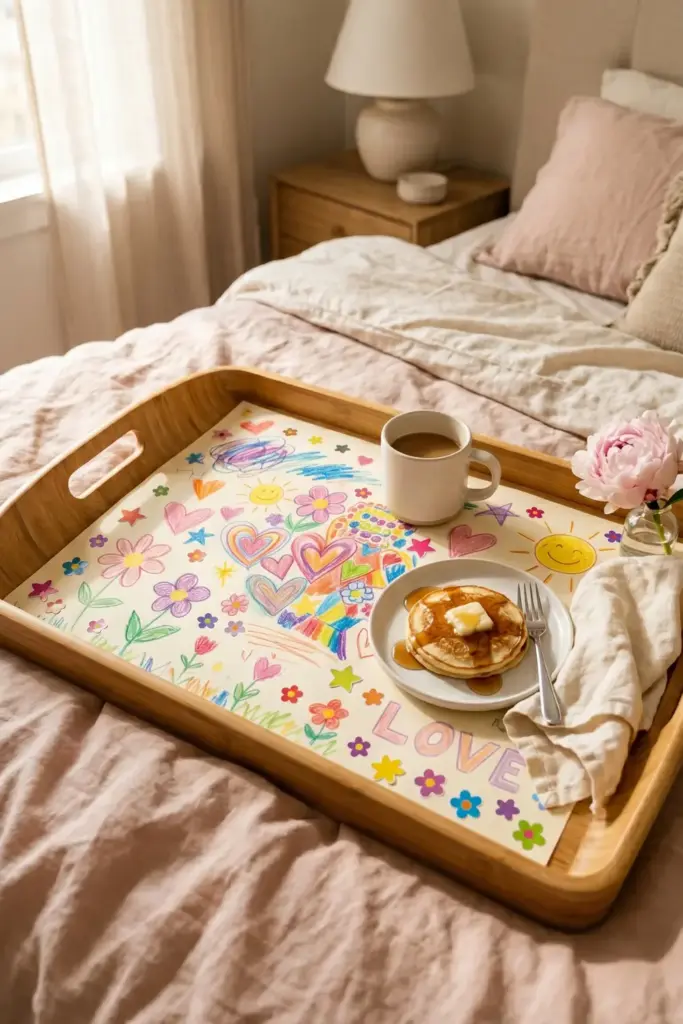 Breakfast in Bed Tray Decoration