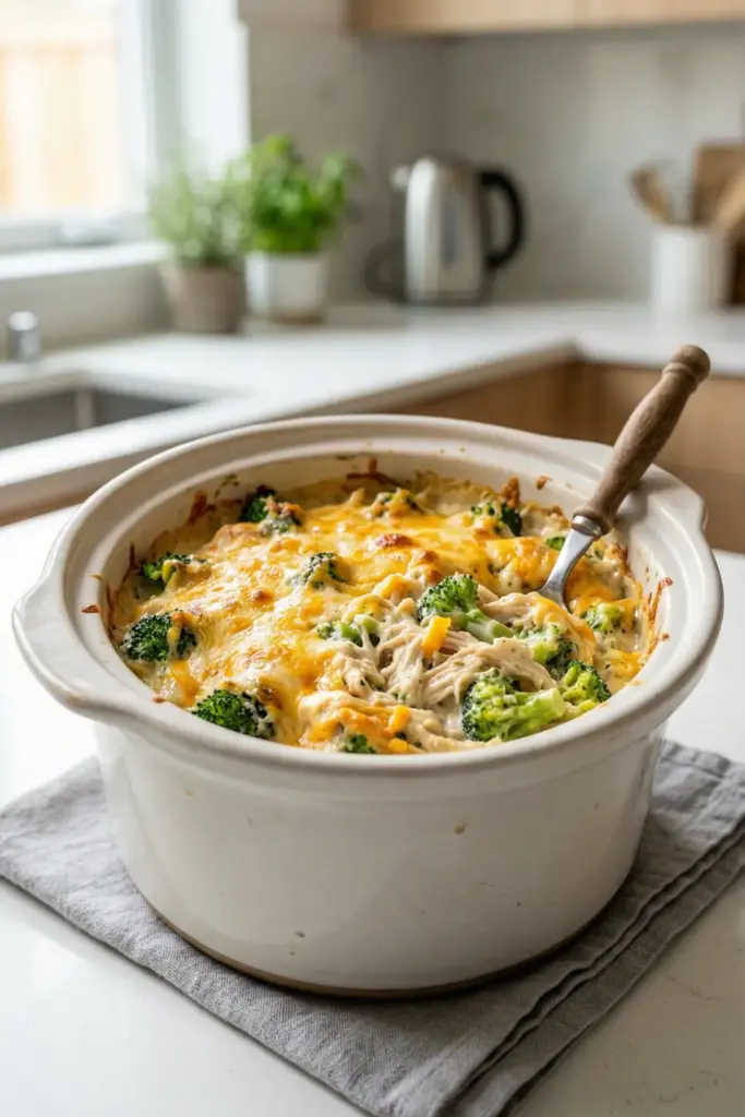 Broccoli Cheddar Bake
