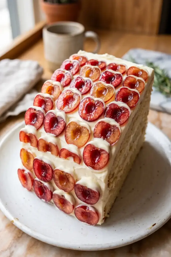 Candied cherry slices