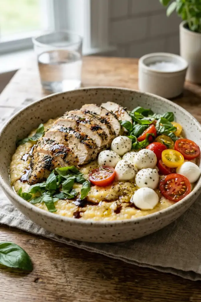 Caprese-Style Polenta