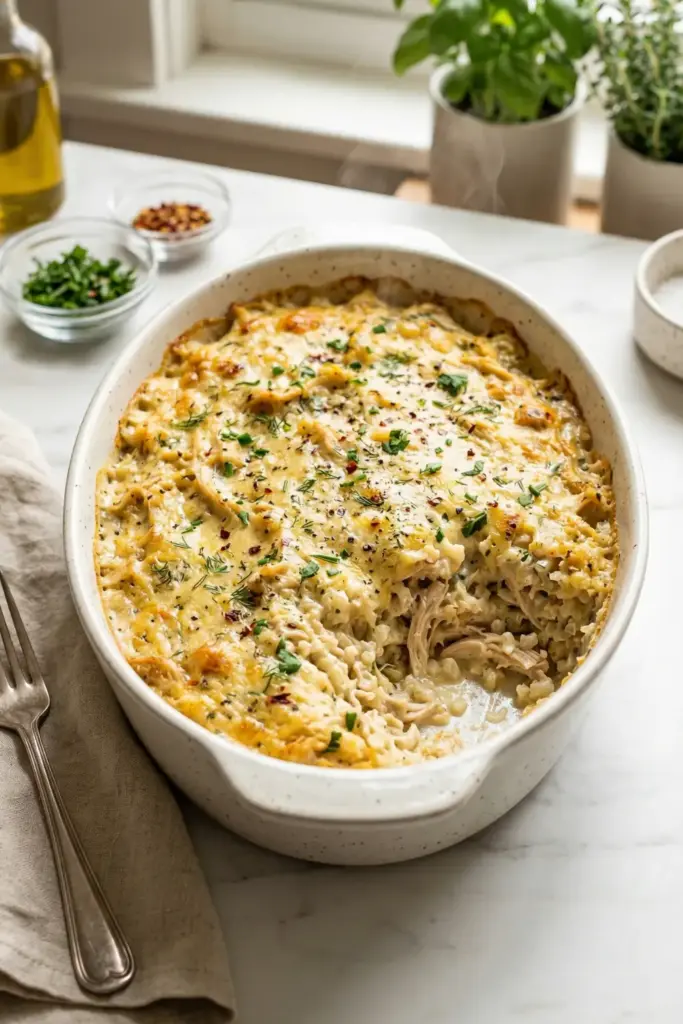 Cauliflower Rice Casserole
