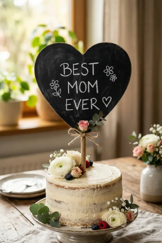 Chalkboard Heart Sign