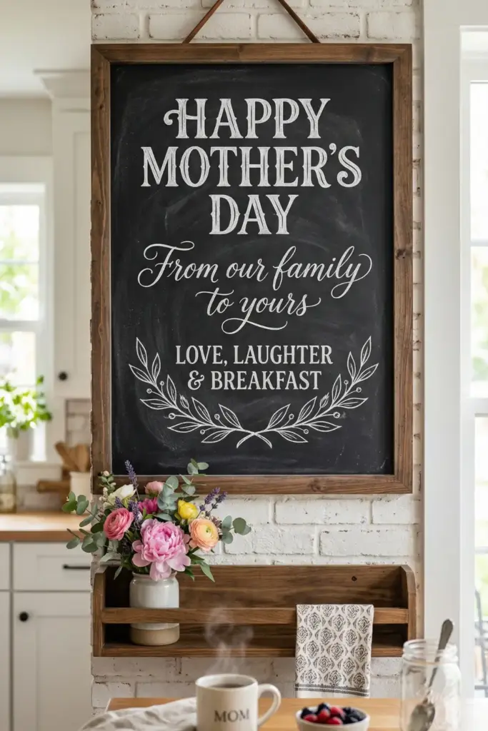 Chalkboard Kitchen Sign