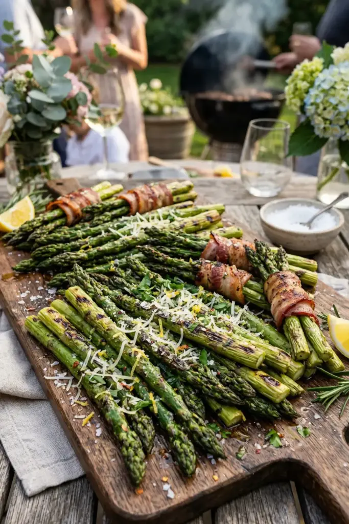 Charred Asparagus Spears