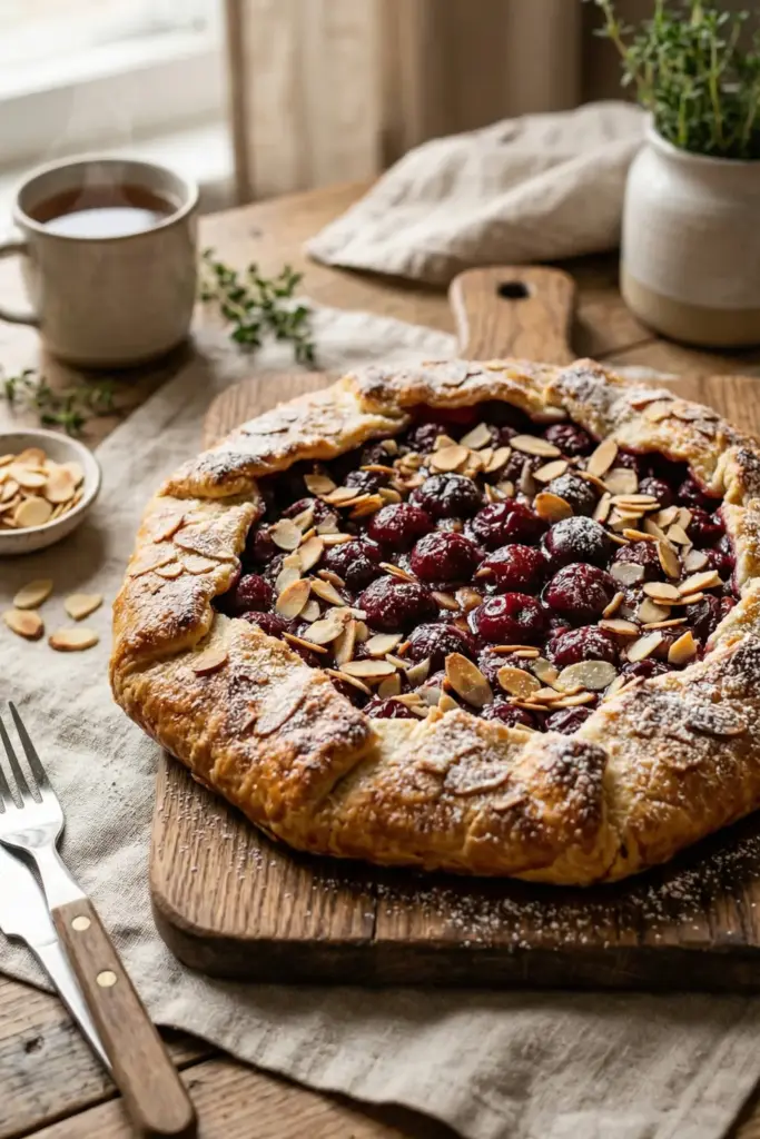 Cherry Almond Galette