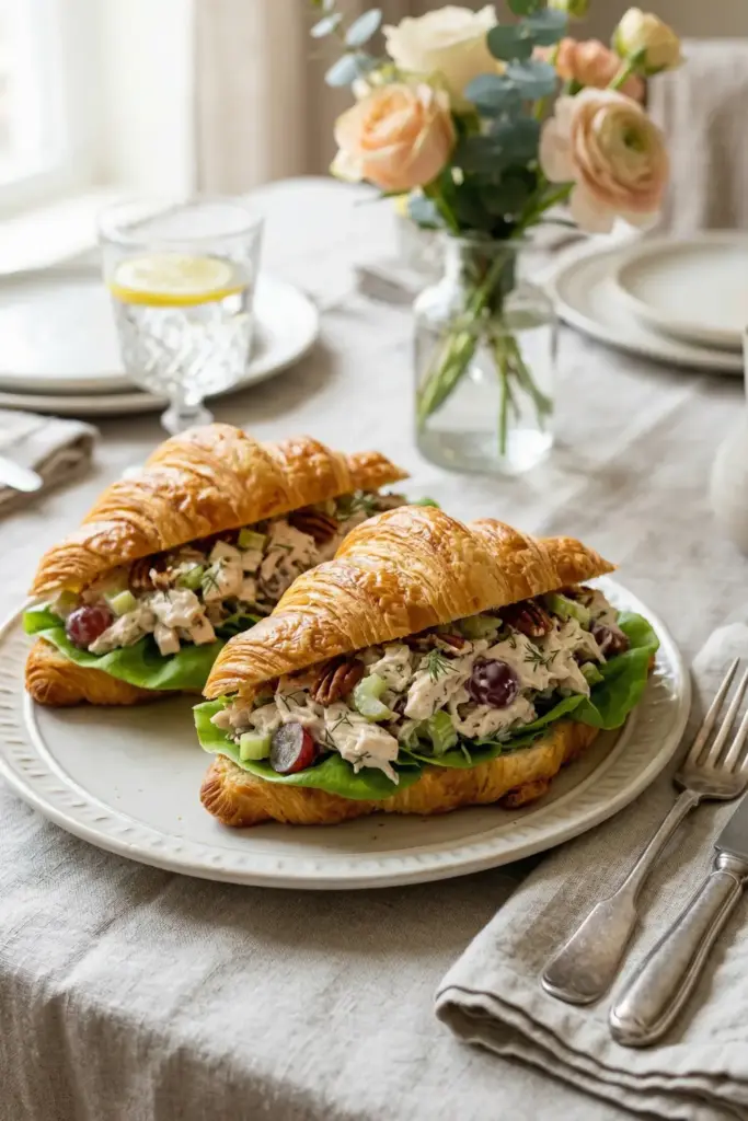 Chicken Salad Croissants
