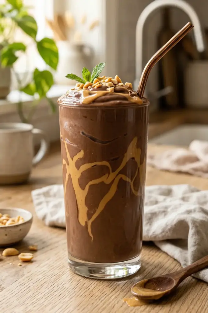 Chocolate Peanut Butter "Milkshake"