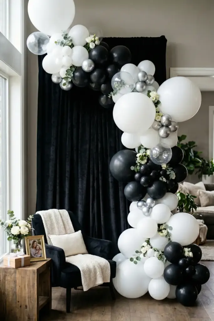 Classic Black and White Chic