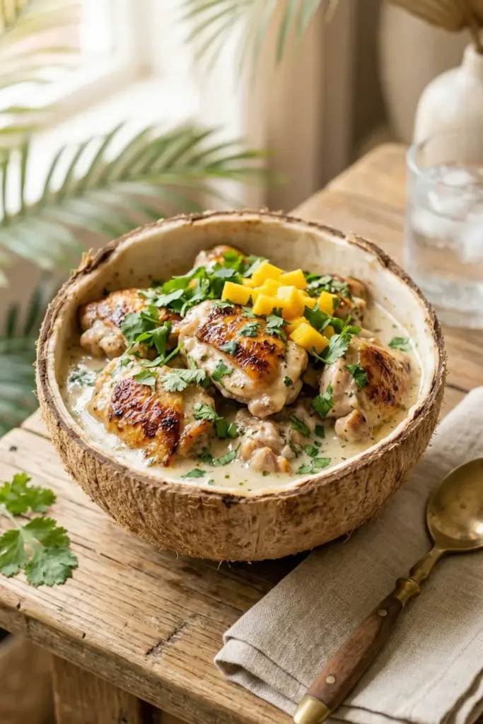 Coconut Lime Tropical Chicken