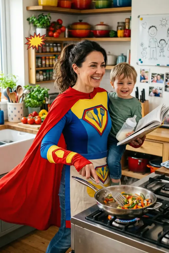 Comic Book Heroine Portrait