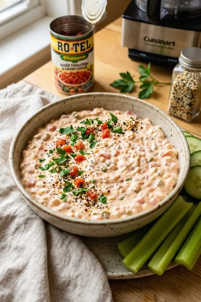 Cottage Cheese Rotel Dip