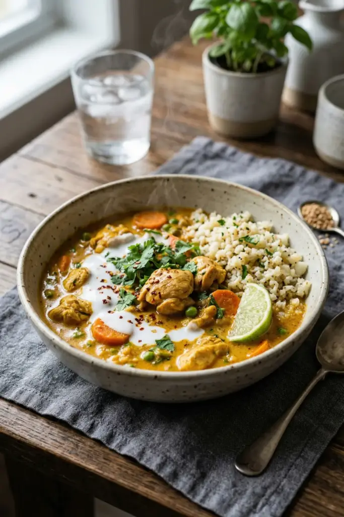 Creamy Coconut Curry Chicken